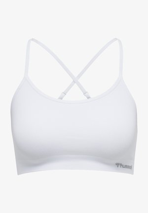 HMLJUNO - Light support sports bra - white