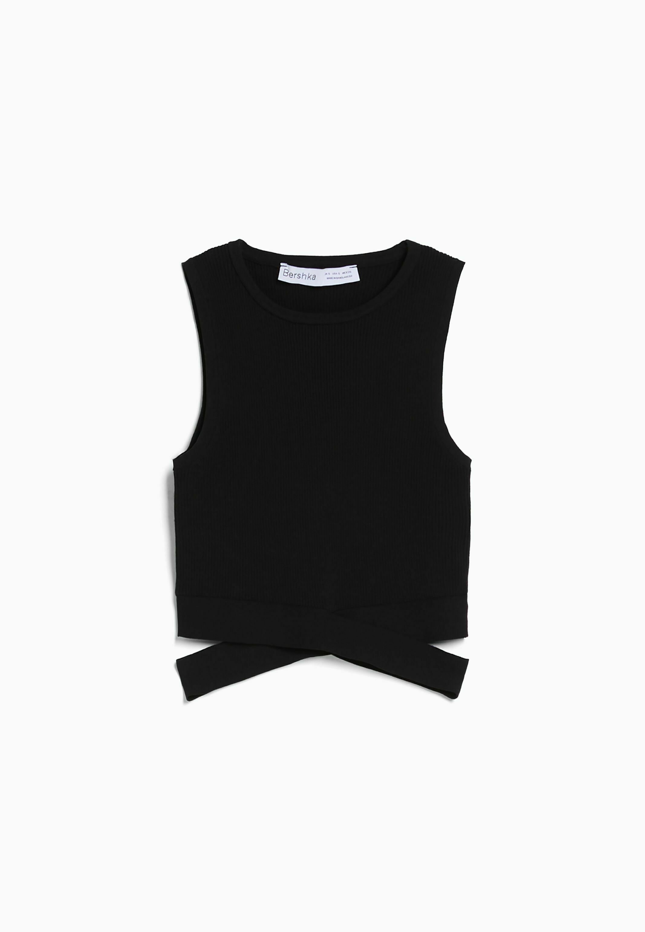 Black crossover top