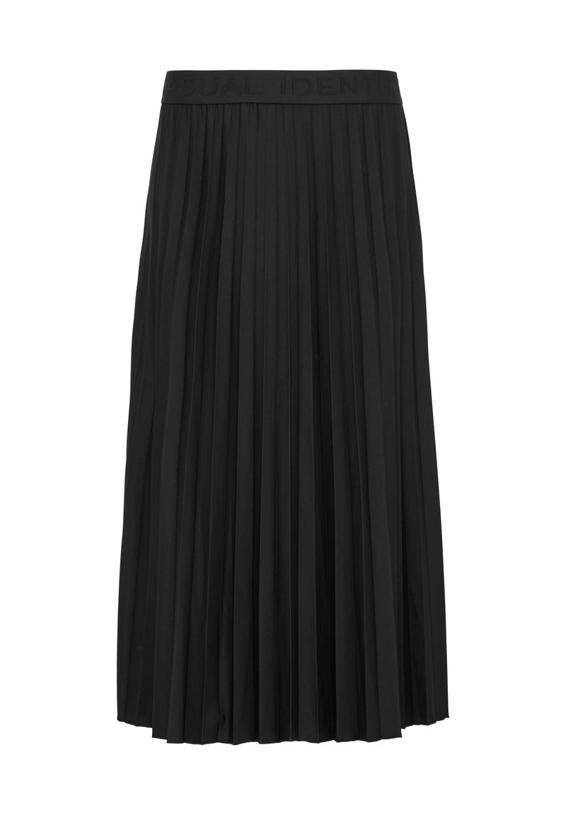 comma casual identity Plooirok zwart comma casual identity Plooirok zwart