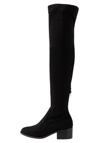GEORGETTE - Čizme preko koljena - black