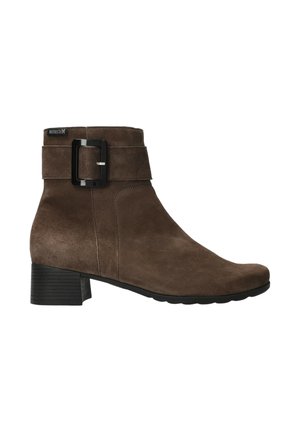 GIANINA - Bottines de cowboy / motard - marron
