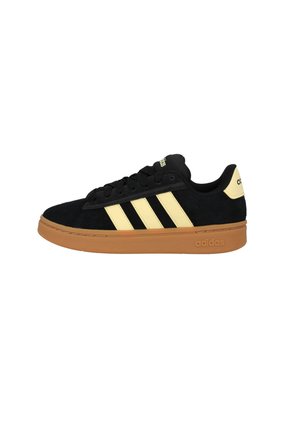 adidas Originals GRAND COURT ALPHA - Sneakers basse - black yellow gum