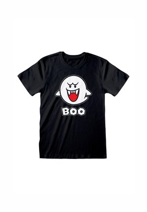 Henry Tiger NINTENDO SUPER MARIO BOO - T-shirts print - black