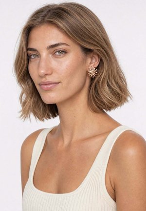 PURELEI, PURELEI OHRRINGE ICONIC SUN - Ohrringe - rose gold-coloured