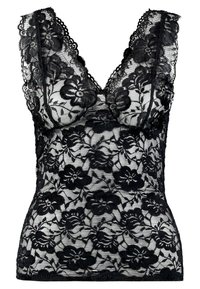 GLAZE - Bluse - pitch black