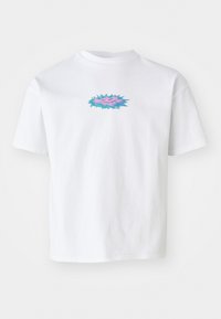 GREAT BOXY GRAPHIC TEE - Print T-shirt - white