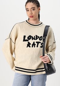 The Ragged Priest LONDON RATS - Trui - ecru/black