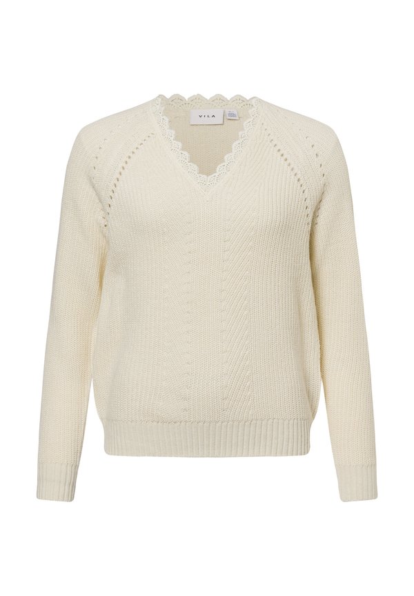 VIOA - Strickpullover - beige