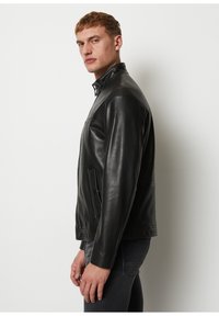 Marc O'Polo Leather jacket - black