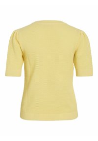 VILA Camiseta estampada - pale banana