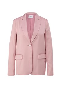 s.Oliver BLACK LABEL MIT GLATTER STRUKTUR - Blazer - zartrosa