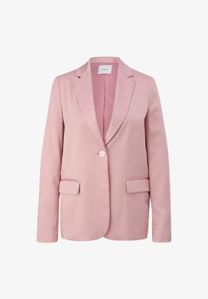 s.Oliver BLACK LABEL MIT GLATTER STRUKTUR - Blazer - zartrosa