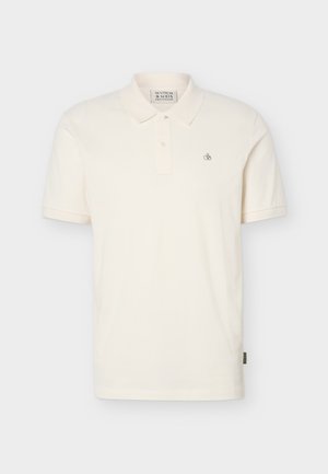 Scotch & Soda, SEASONAL CORE CHEST LOGO REGULAR FIT - Polo - eggnog