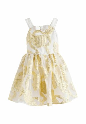 BOW REGULAR FIT - Cocktailklänning - gold