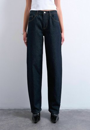 TSLOWRIE - Jeans Relaxed Fit - dark blue denim