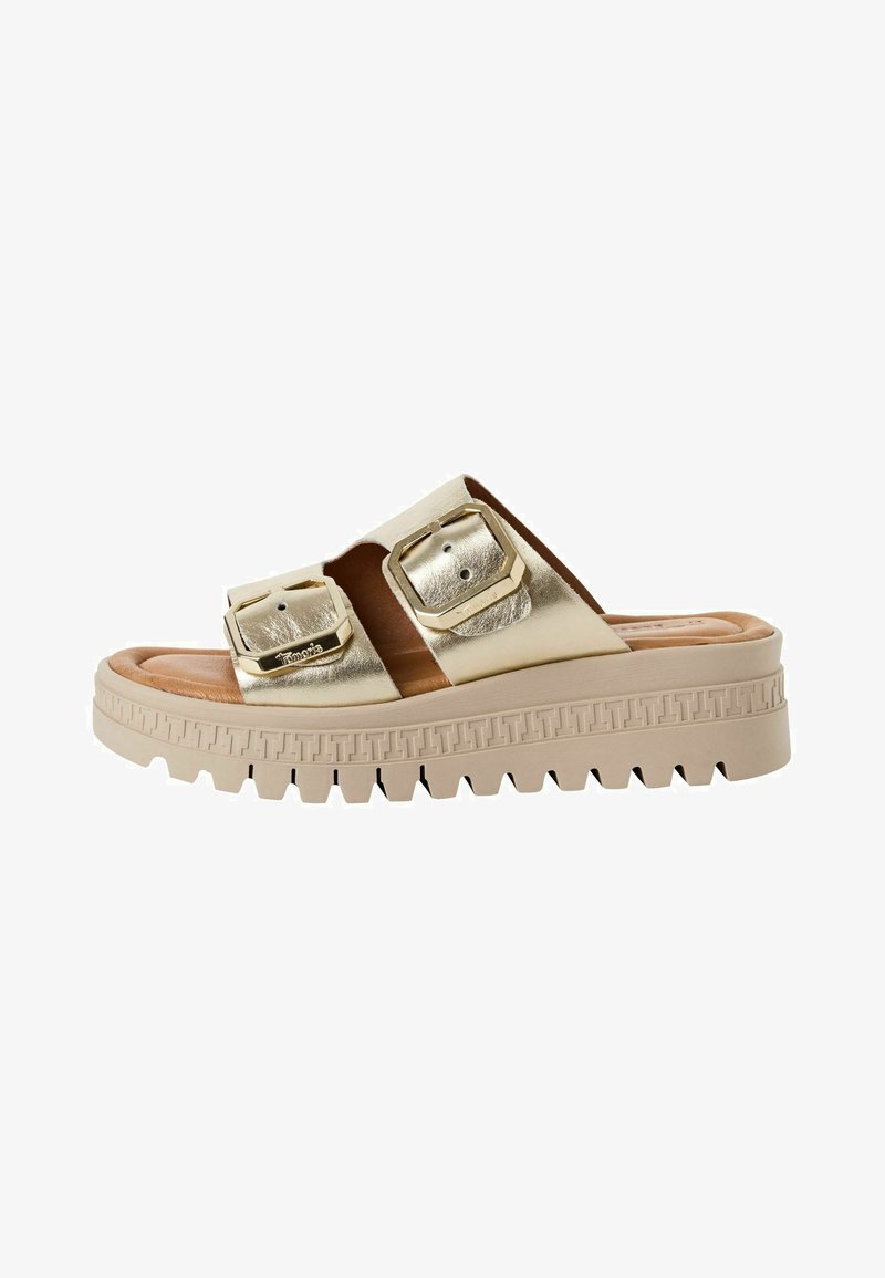 Tamaris Pantofle - light gold