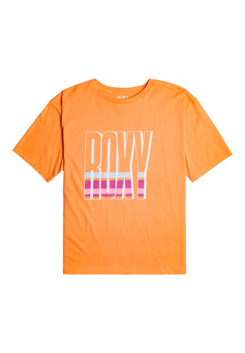 Roxy T-shirt print oranje Roxy T-shirt print oranje