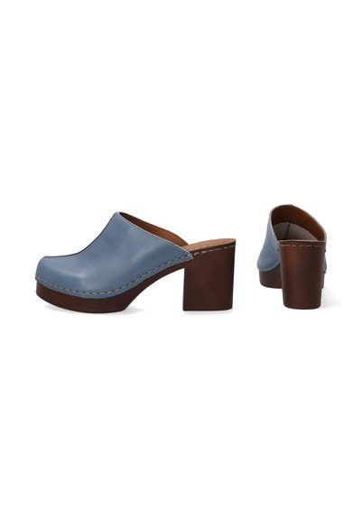 Sanita Clog Zuecos Daneses Sanita Zuecos Holandeses De Madera Sanita Caroline Offener Clog Leder