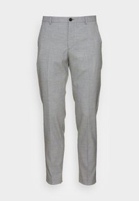 SOFT STRETCH PIQUE PANTS - Chinos - light grey heather
