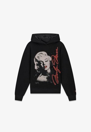 Guess, HOODIE-SWEATSHIRT MIT PRINT - Sweat à capuche - schwarz
