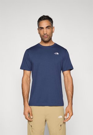 M EVOLUTION SIMPLE DOME REGULAR SHORT SLEEVE TEE - Camiseta básica - summit navy