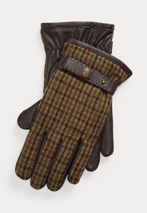Polo Ralph Lauren, CASHMERE-LINSED WOOL & SHEEPSKIN GLOVES  - Ръкавици - brown