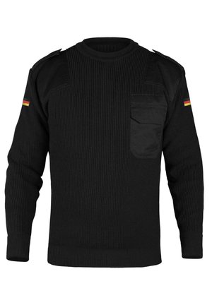 normani Outdoor Sports Strickpullover - schwarz