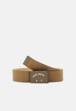 Ceinture En Cuir Paul Smith Gris Effet Vieilli - Taille 40/105 Cm - Occasion En Super état