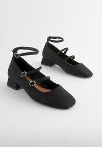Next FOREVER COMFORT MARY JANE-REGULAR FIT - Pahkluurihmadega baleriinad - black