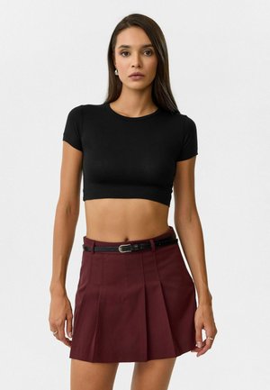 ANNE - T-shirt basic - black