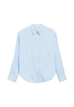 s.Oliver, BLUSE - Hemdbluse - hellblau
