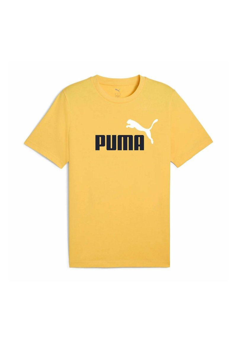 Puma T-shirt print geel