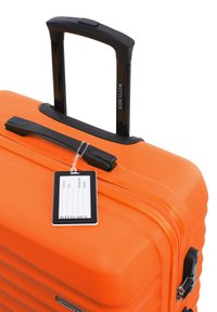 WITTCHEN LARGE SUITCASE WITH LUGGAGE TAG FROM ABS - Trolley - orange