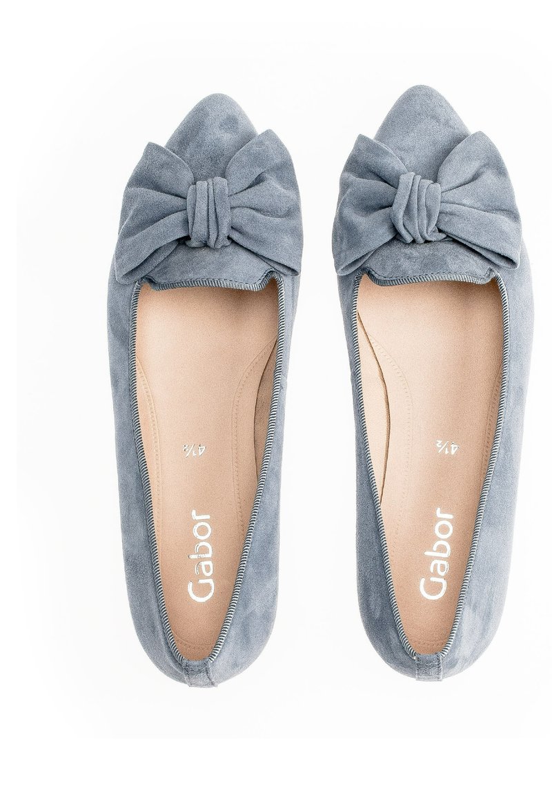 Damen Klassische Ballerinas | Gabor ELEGANT Klassischer Ballerina blau - GJ19005 Damen Klassische Ballerinas | Gabor ELEGANT Klassischer Ballerina blau - GJ19005