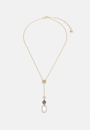 LOGO PAVE HEX NECK  - Ogrlica - gold-coloured
