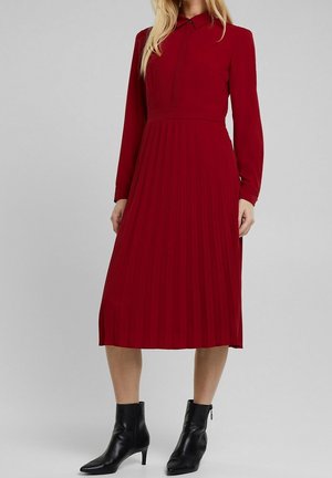 Skjortklänning - dark red