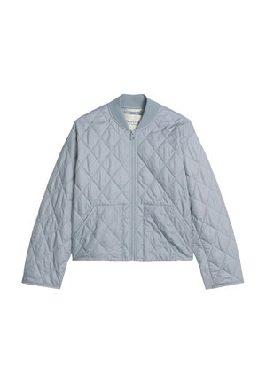 Marc O'Polo, BLOUSON JACKET, PADDED, DIAMOND QUILTINGS - Giacca da mezza stagione - grey horizon