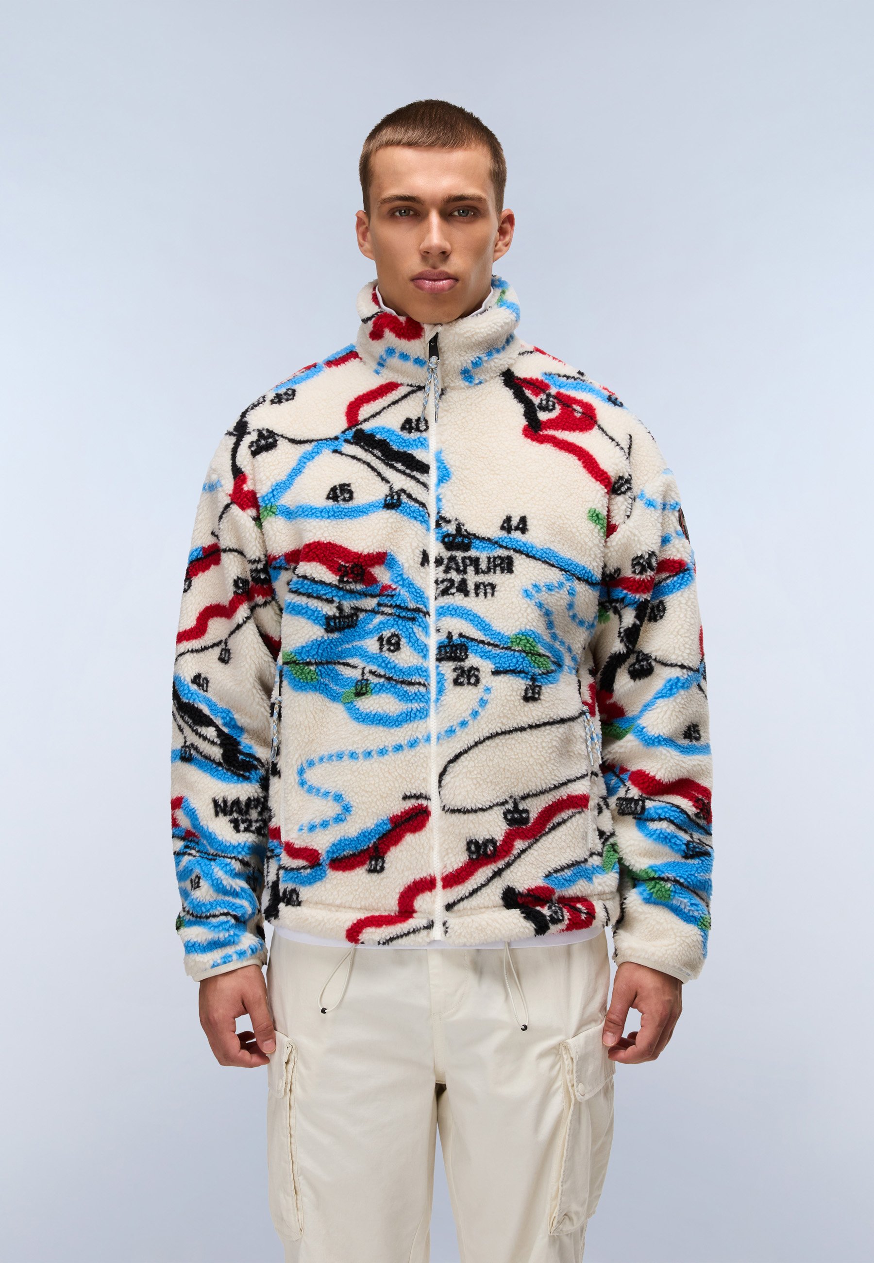 Napapijri FIEMME - Fleece jacket - multicolored/multi-coloured