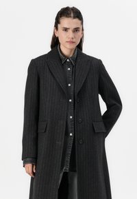 Selected Femme SLFALLY BLEND COAT - Klassisk kappa / rock - dark grey