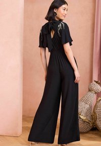 Love & Roses EMBELLISHED SLEEVE WIDE  - Overal - black