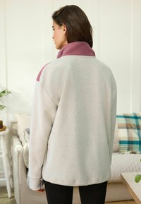 Next HALF ZIP - Fleecetrøjer - pink ecru