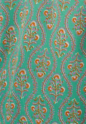 Damart Blouse - vert fleuri