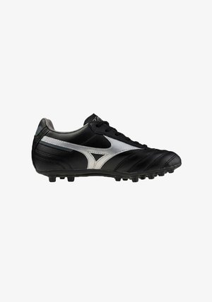 Mizuno, MORELIA II CLUB AG(U) UNISEX - Scarpe da calcio per terreni duri - black/galaxy silver/dark shado