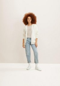 TOM TAILOR Bluză cu mânecă lungă - messy beige melange