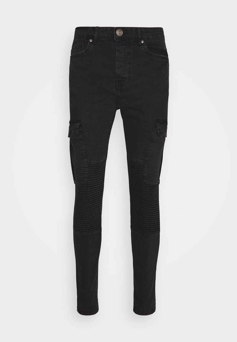 Brave Soul Jeans Skinny Fit donkergrijs