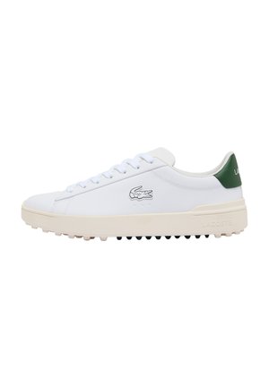 Sneaker low - blanc vert foncé- r