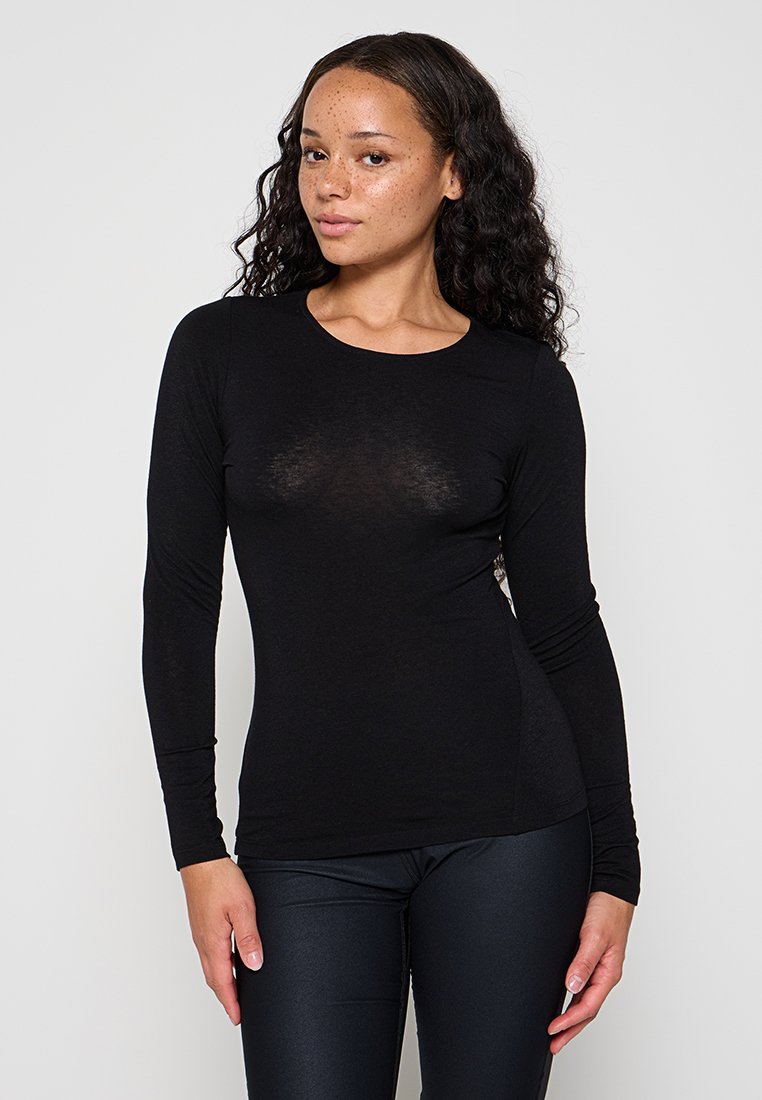 Triumph Pyjamashirt zwart Triumph Pyjamashirt zwart