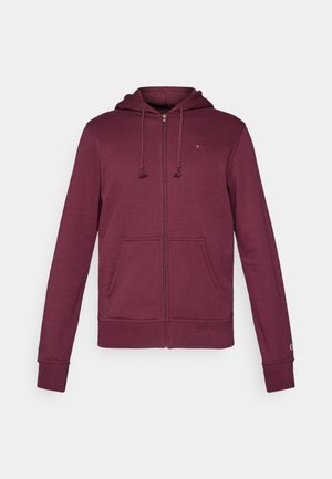 Champion ICONS TONAL FULL ZIP HOODIE - Sweatjacke - bordeaux