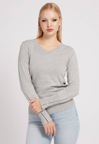 Guess - GENY - Strickpullover - grau Thumbnail-Bild 1