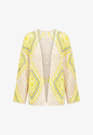 usha, Cardigan - yellow